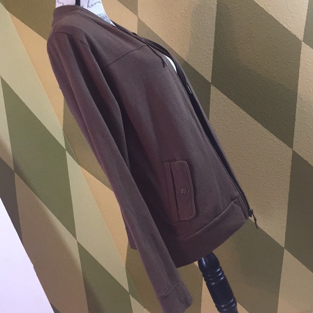 Talbots Super Soft Full Zip Jacket Medium Like New - image 3